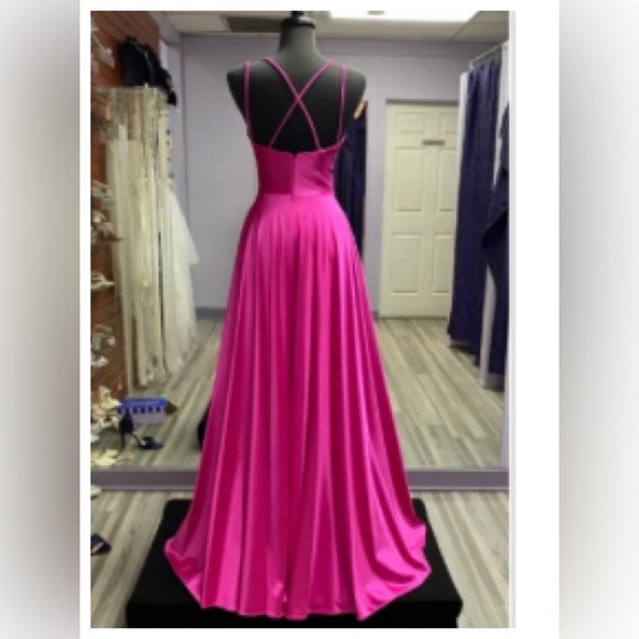 Lia Mia - 22-702 - 6 - Fuchsia - Picture 2 of 2